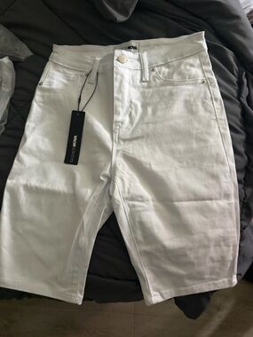 Fashion Nova White Skinny Jeans with Tag